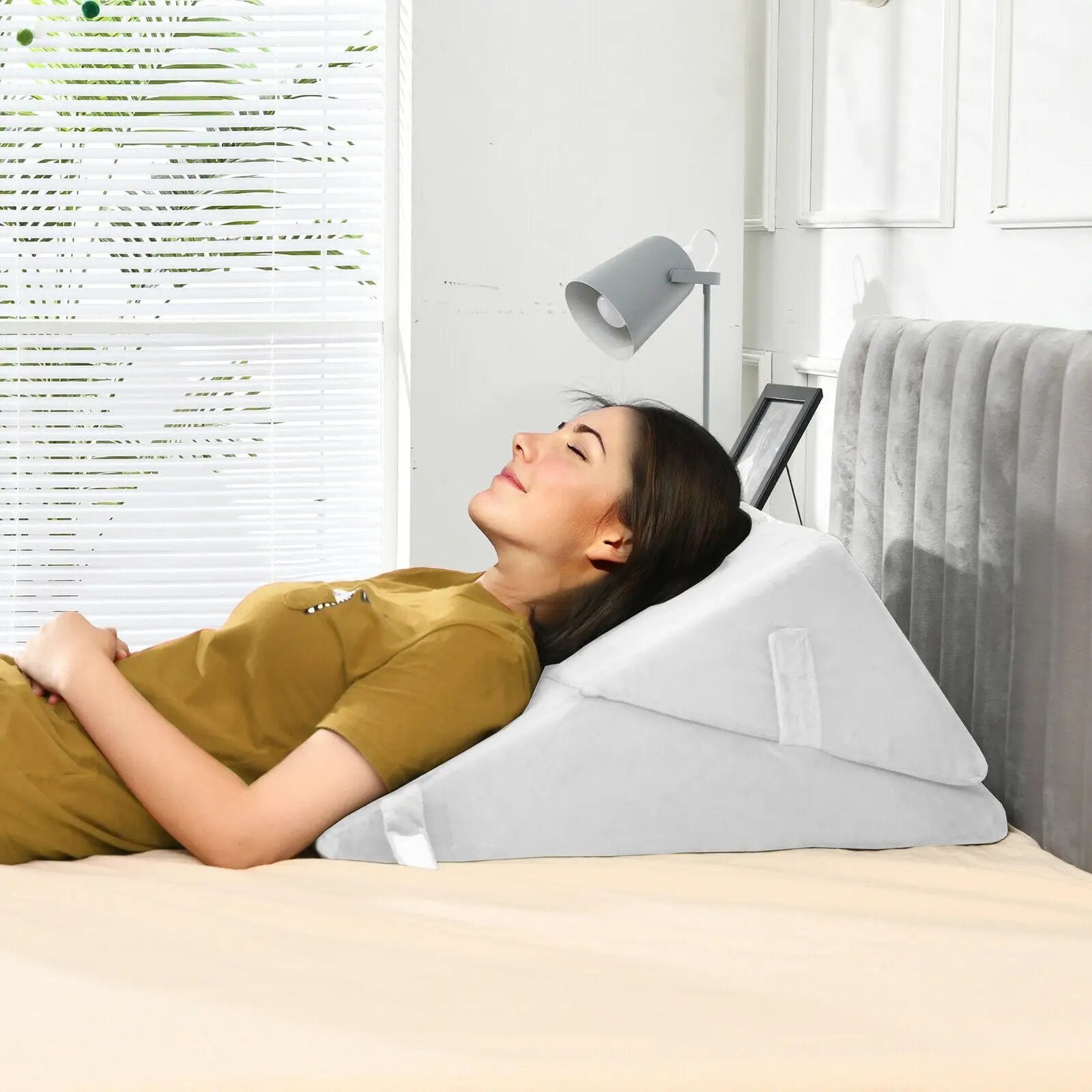 Adjustable Neck Back Support Memory Foam Headrest by DirectDeals