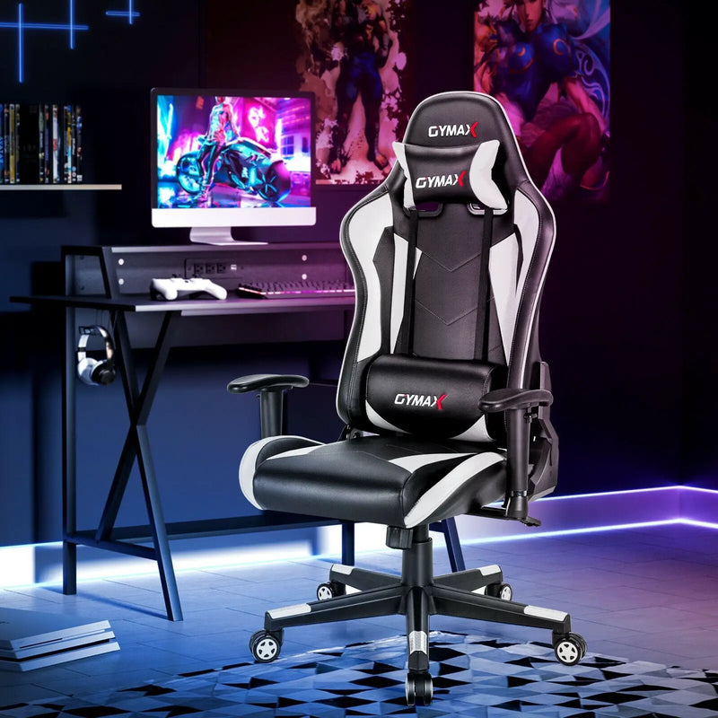 Gaming Chair Adjustable Swivel Racing Style Computer Office Chair by DirectDeals