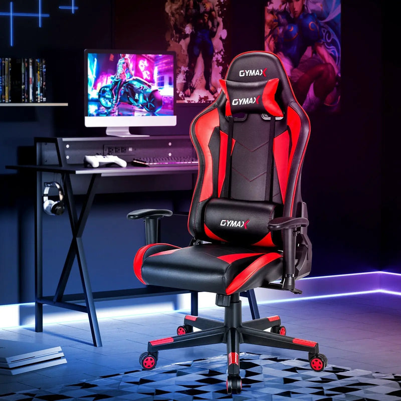 Gaming Chair Adjustable Swivel Racing Style Computer Office Chair by DirectDeals