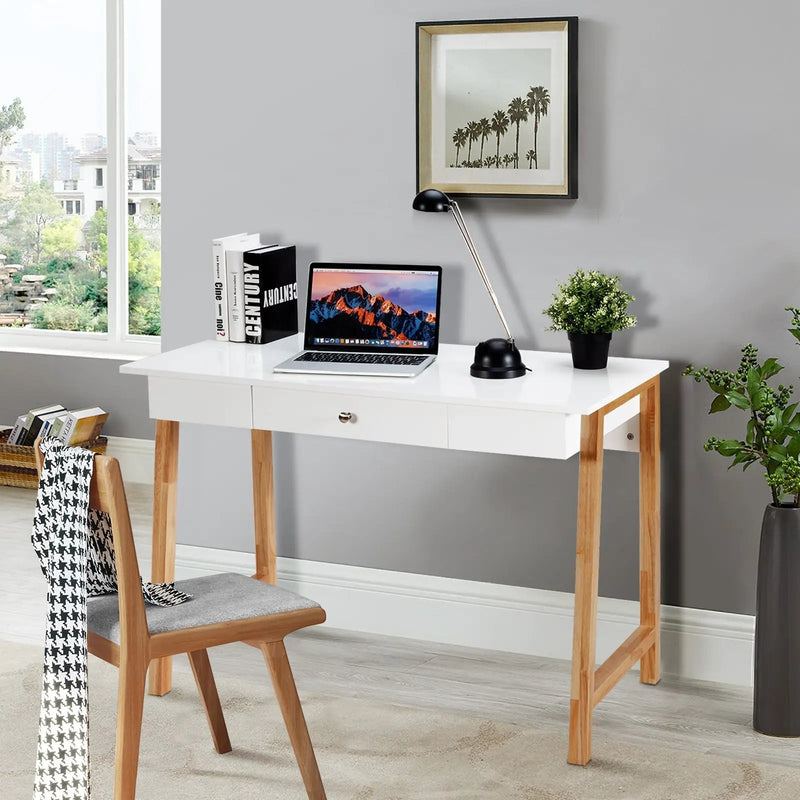Computer Desk Laptop PC Writing Table Makeup Vanity Table by DirectDeals
