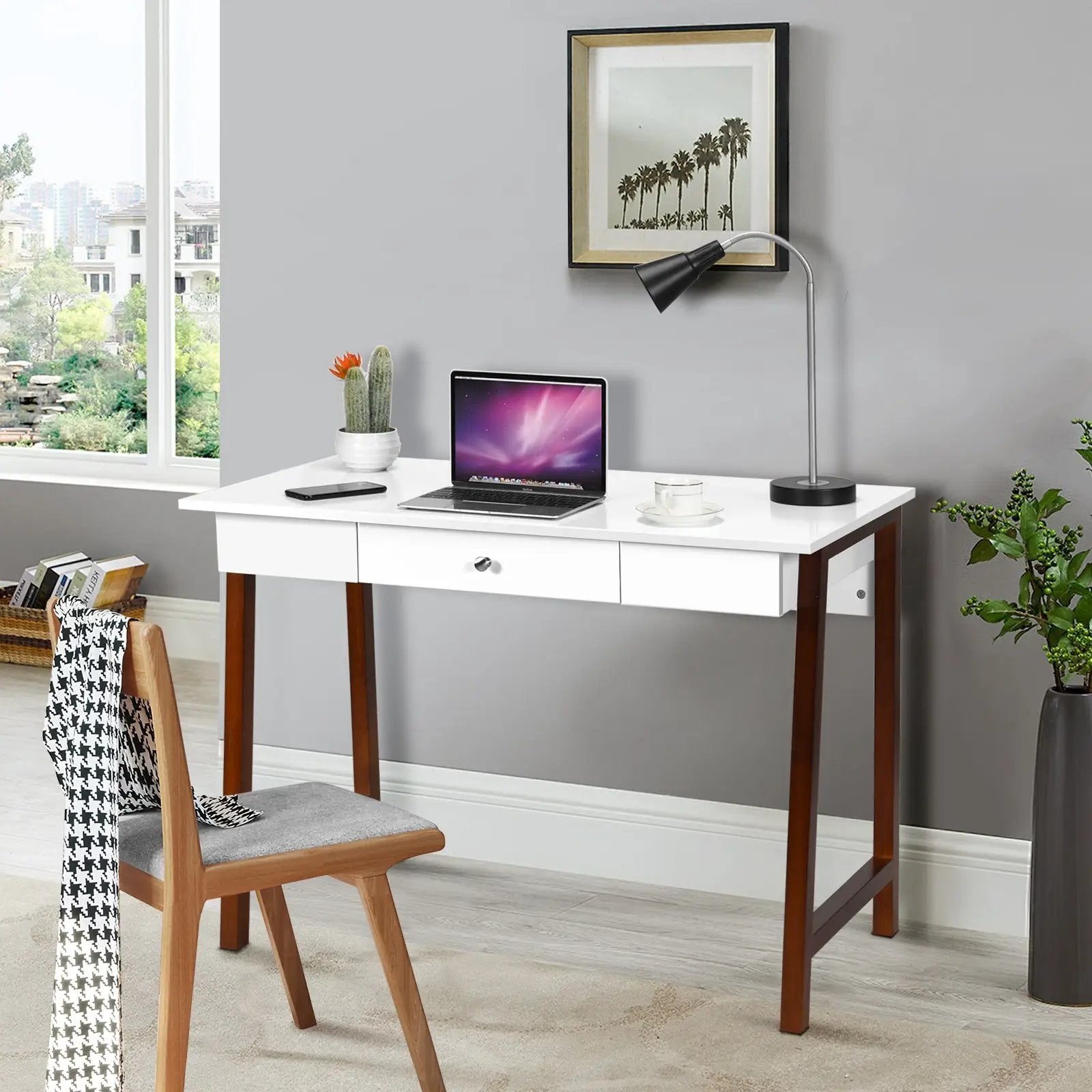 Computer Desk Laptop PC Writing Table Makeup Vanity Table by DirectDeals