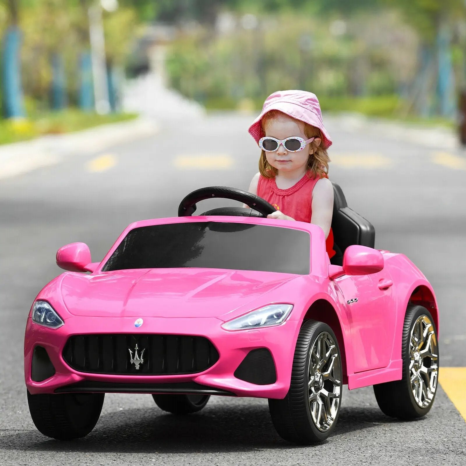 12V Kids Ride-On Car with Remote Control and Lights by DirectDeals