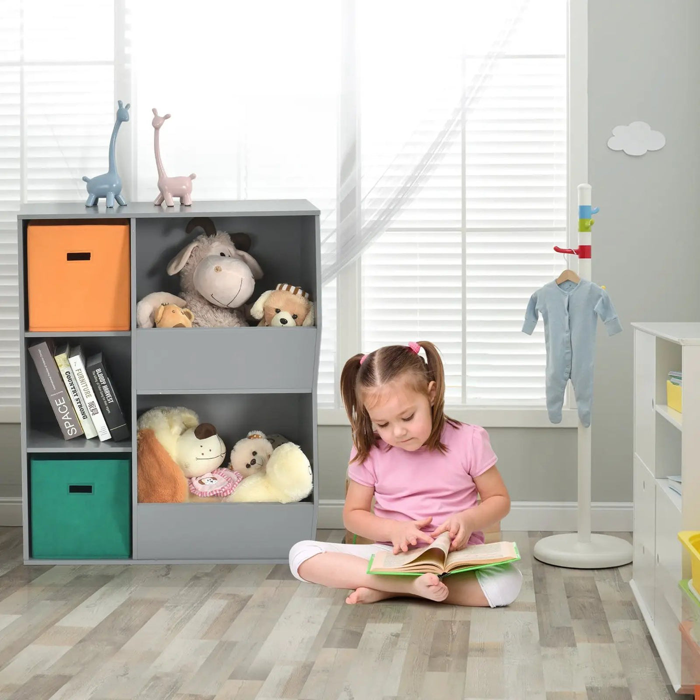 Kids Toy Storage Cabinet by DirectDeals