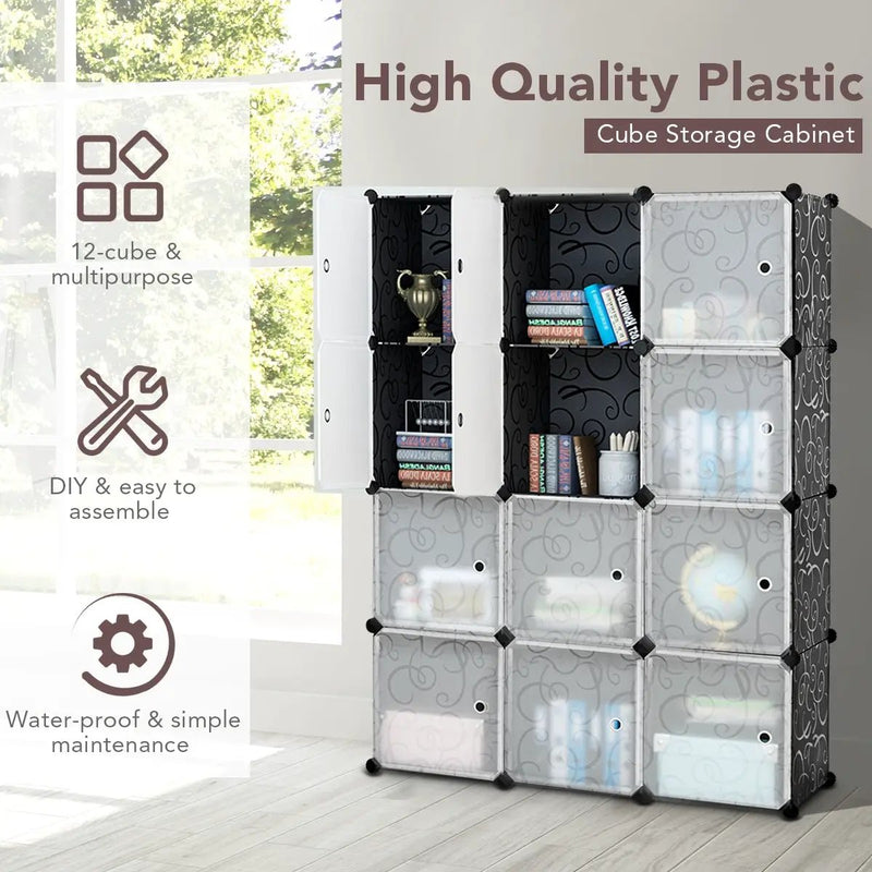 DIY 12 Cube Portable Closet Storage Organizer by DirectDeals