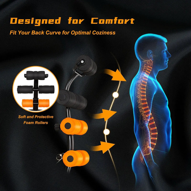 Core Fitness Abdominal Trainer Crunch Exercise Bench Machine by DirectDeals