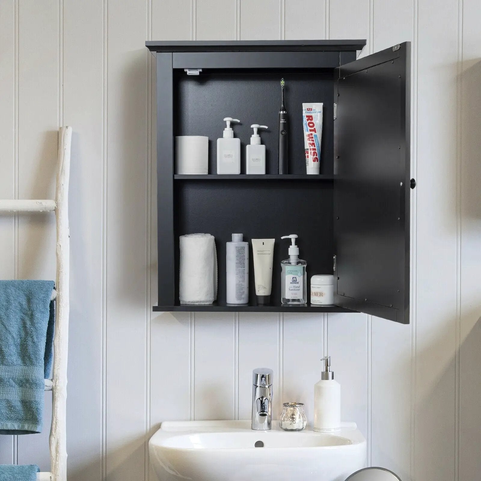 Bathroom Wall Mounted Storage Mirror Medicine Cabinet by DirectDeals