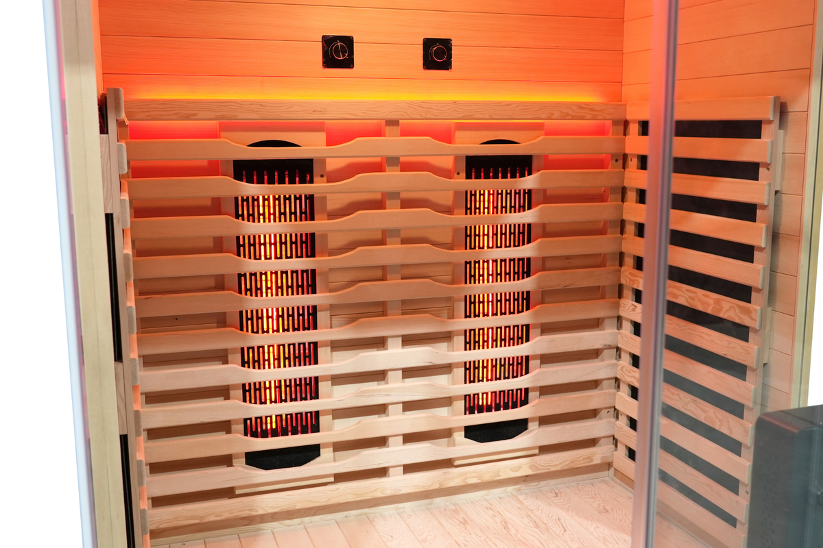 Blisspod I Vantaa RED I All-In-One - Full Spectrum + Red Light Therapy I Indoor Premium Sauna I 2 Person, photo 11 of 17