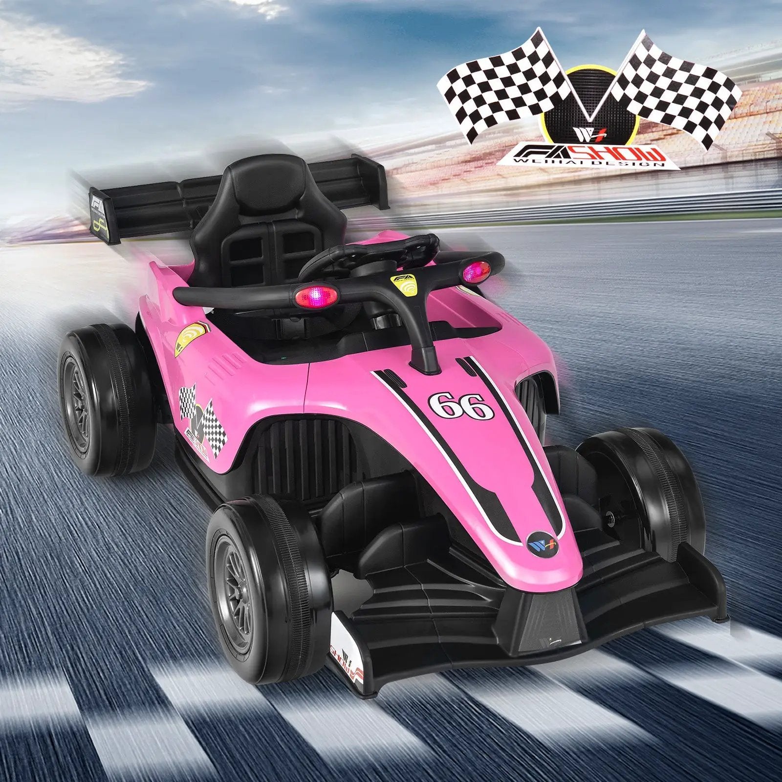 12V Kids Ride on Electric Formula Racing Car with Remote Control by DirectDeals