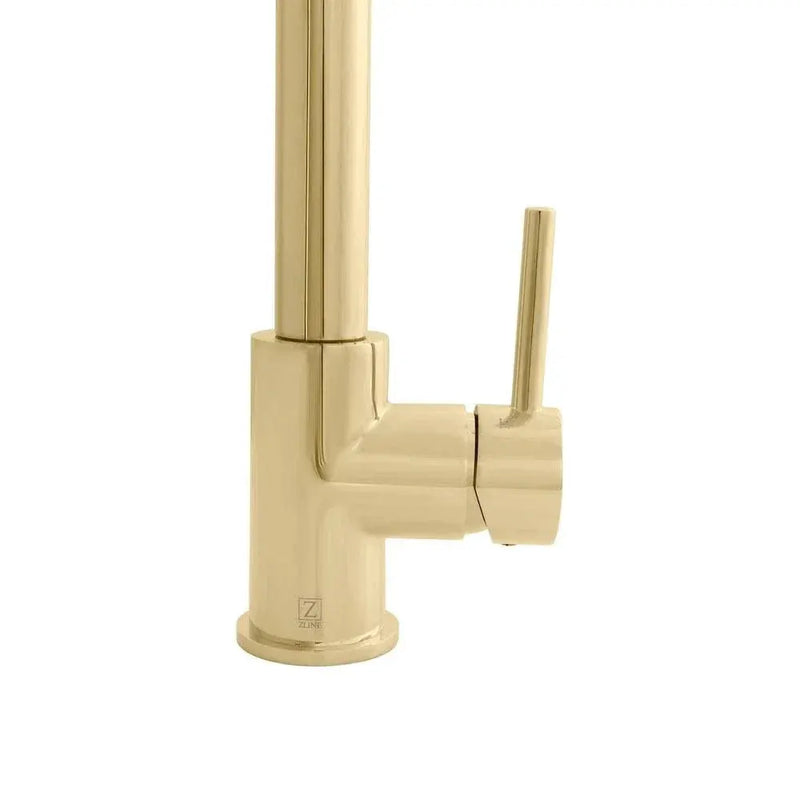 ZLINE Apollo Kitchen Faucet, APL-KF-PG by Farmhouse Kitchen and Bath