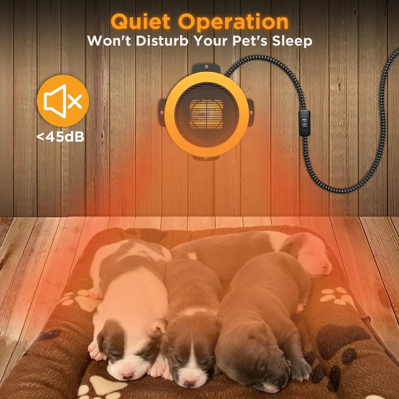 (Open Box) Neighborhood DH400A Dog House Heater by TURBRO