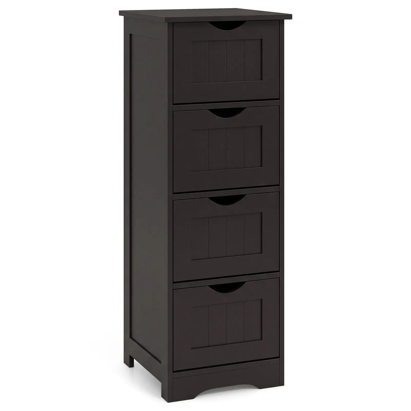 4-Drawer Freestanding Floor Cabinet with Anti-Toppling Device by DirectDeals