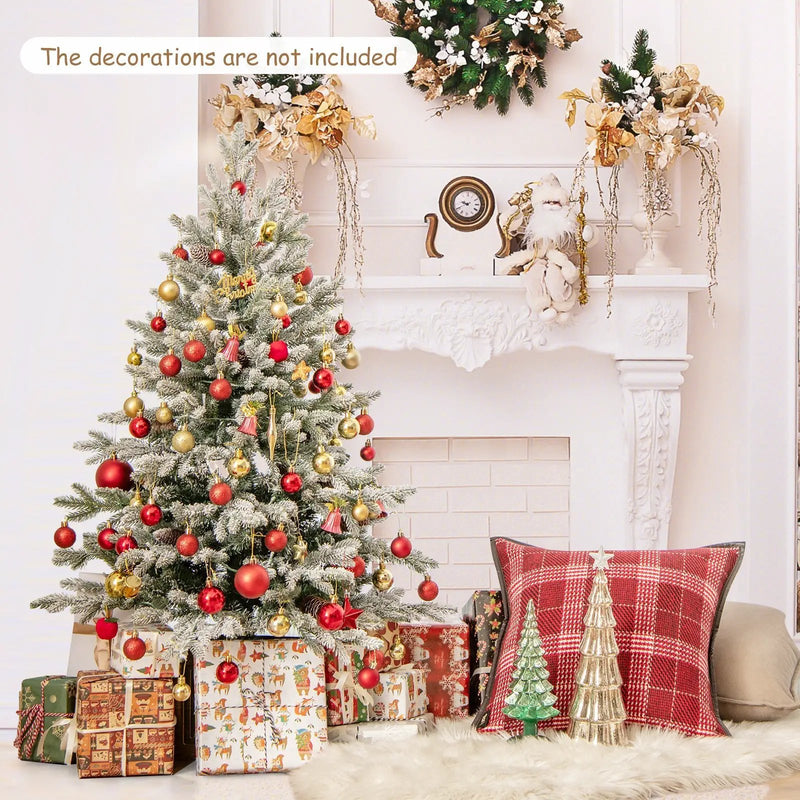 4 FT Pre-lit Artificial Entrance Christmas Tree 100 LED Lights by DirectDeals