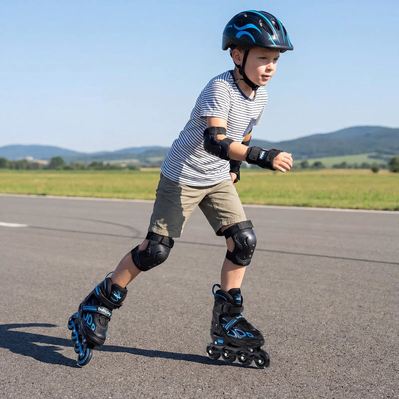 4 Sizes Adjustable Blade Roller with Light-up Wheels for Youth by DirectDeals