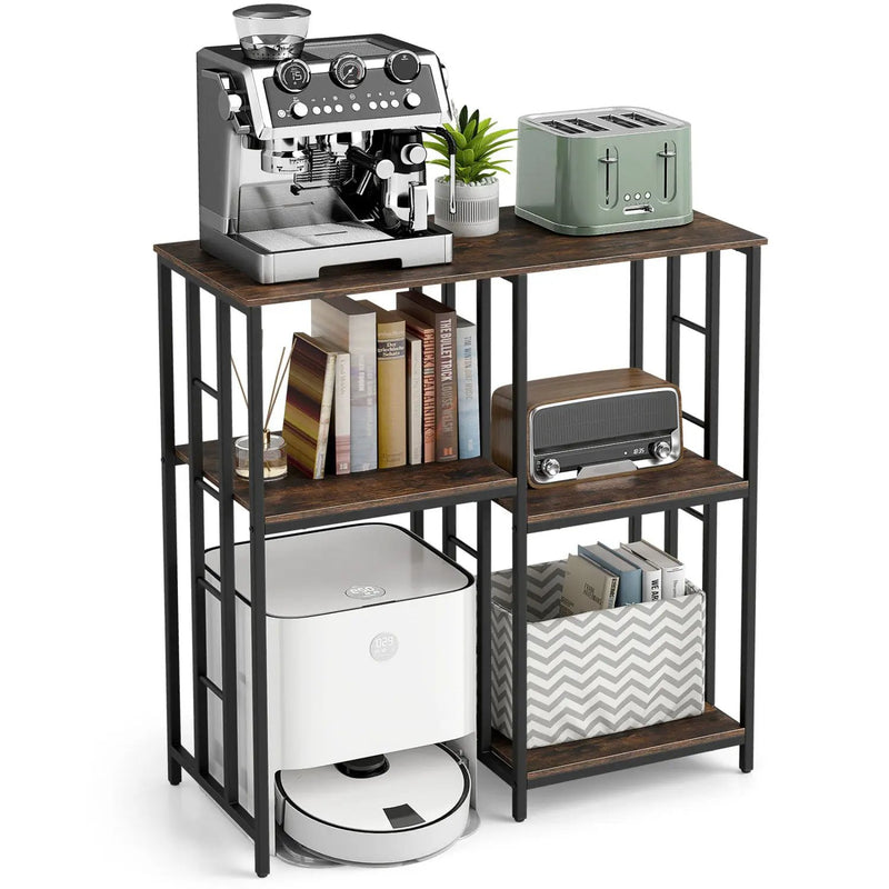 4-Tier Baker's Rack with Heavy-Duty Metal Frame by DirectDeals