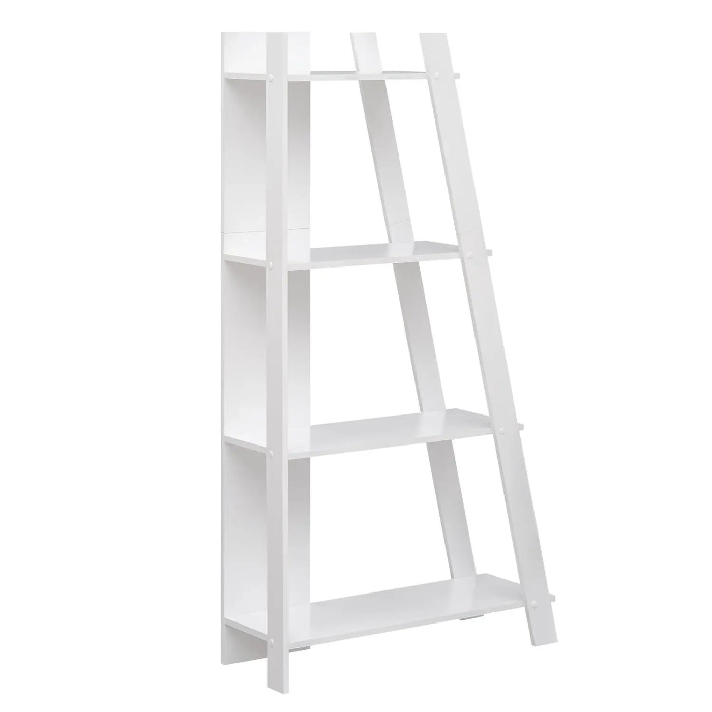 4-Tier Modern Bookshelf Wooden Vertical Display Book Shelf for Small Space by DirectDeals