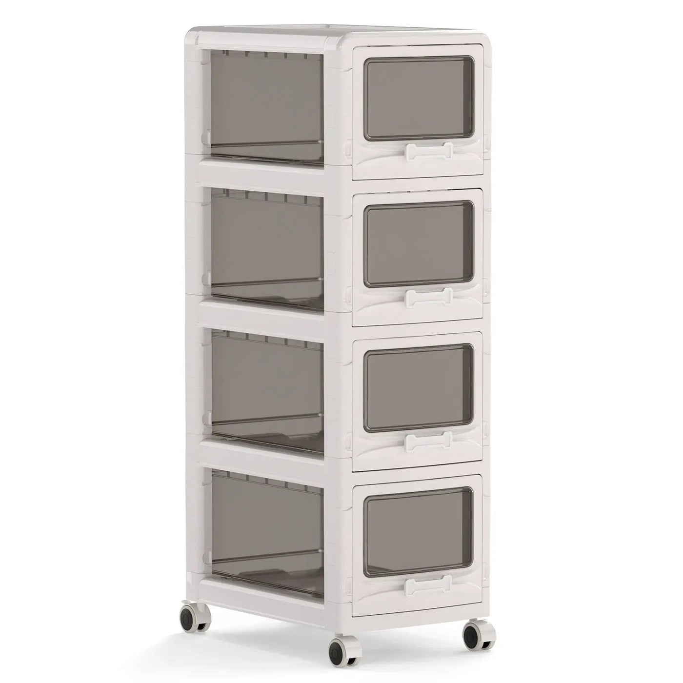 Rolling Storage Cart with Drawers and Lockable Wheels by DirectDeals