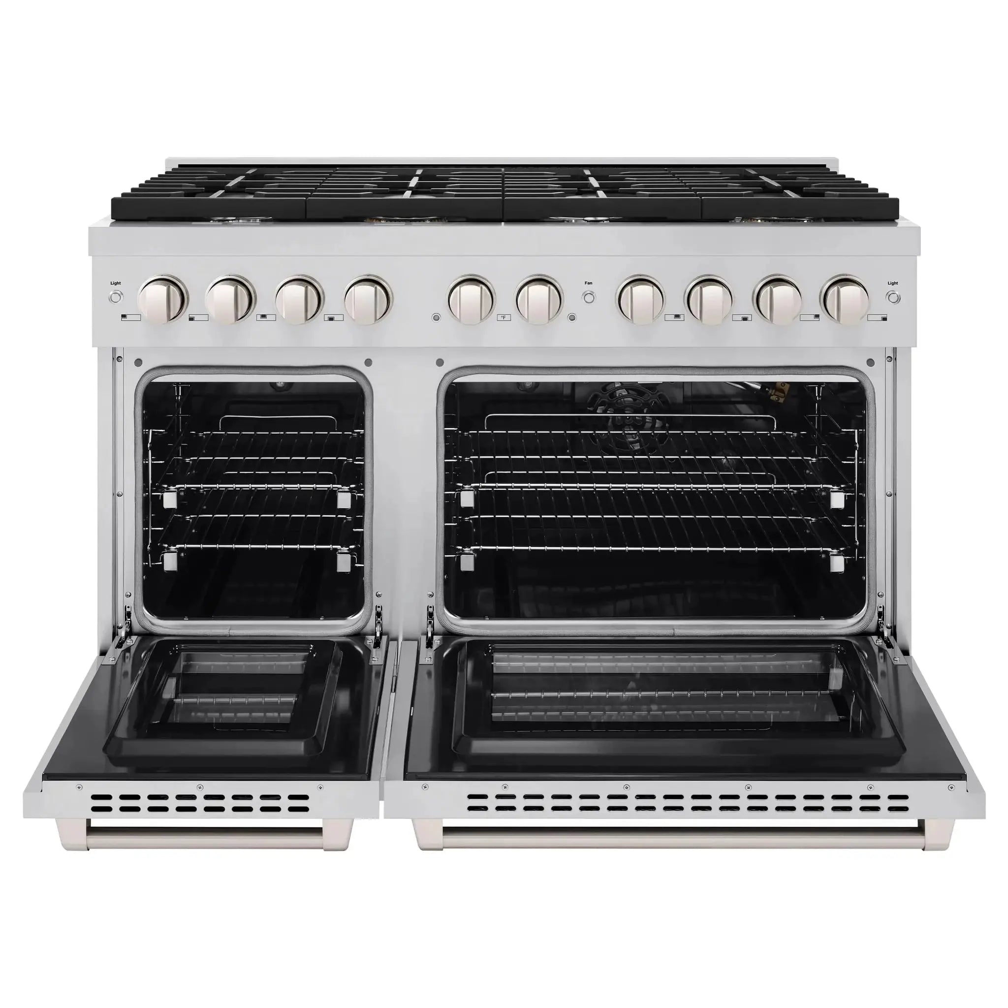 ZLINE 48"Paramount Dual Fuel Range Stainless Steel, SDR48 by Farmhouse Kitchen and Bath
