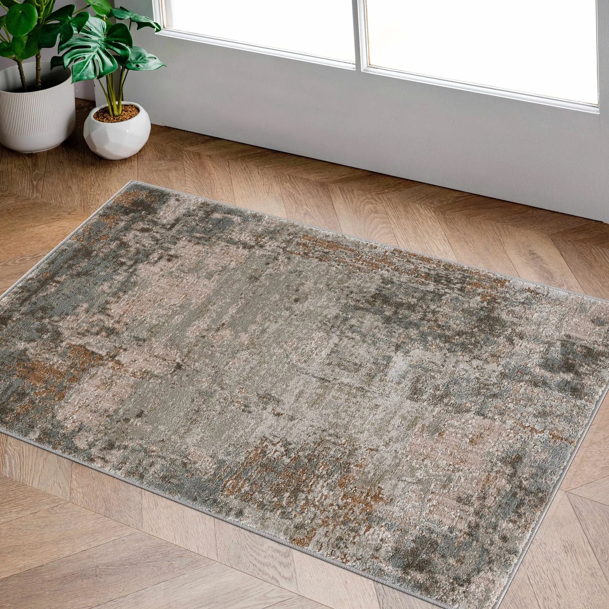 Kress Thick Luxe Abstract Rug by Boutique Rugs