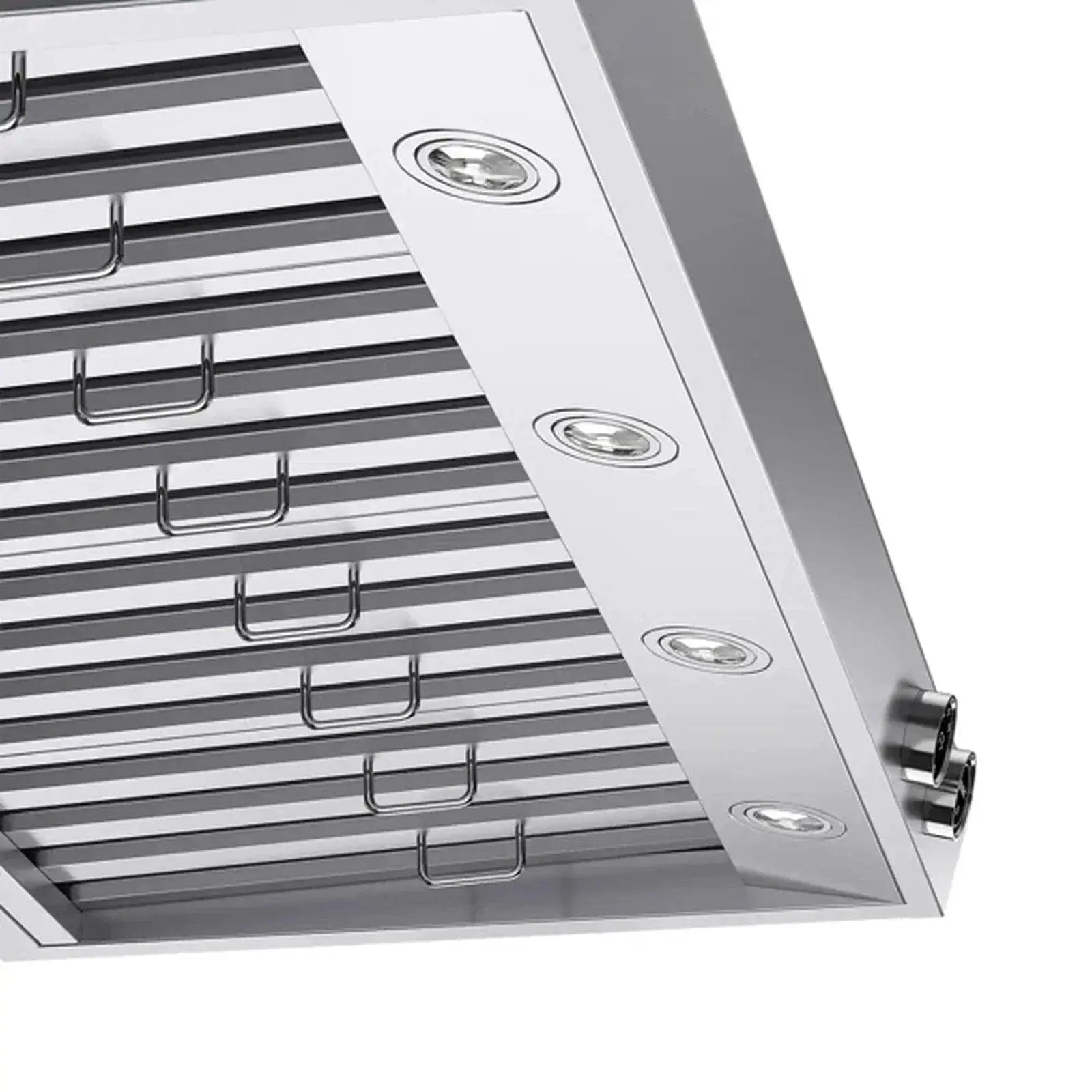 Kucht 48" Ducted Under Cabinet Range Hood Stainless Steel with Digital Controls KRH480-SS by Farmhouse Kitchen and Bath