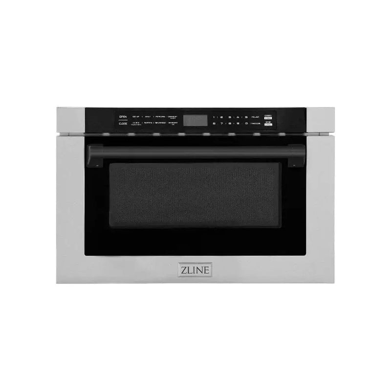 ZLINE 24" Microwave Drawer, Stainless Steel, Bronze MWDZ-1-H-MB by Farmhouse Kitchen and Bath