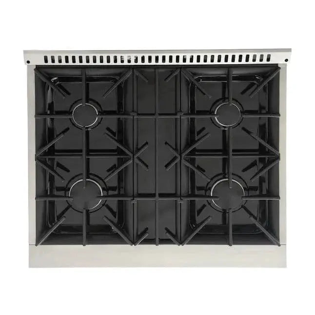 Kucht 30” Pro-Style Kitchen Dual Fuel Range - KDF302/LP-GR by Farmhouse Kitchen and Bath