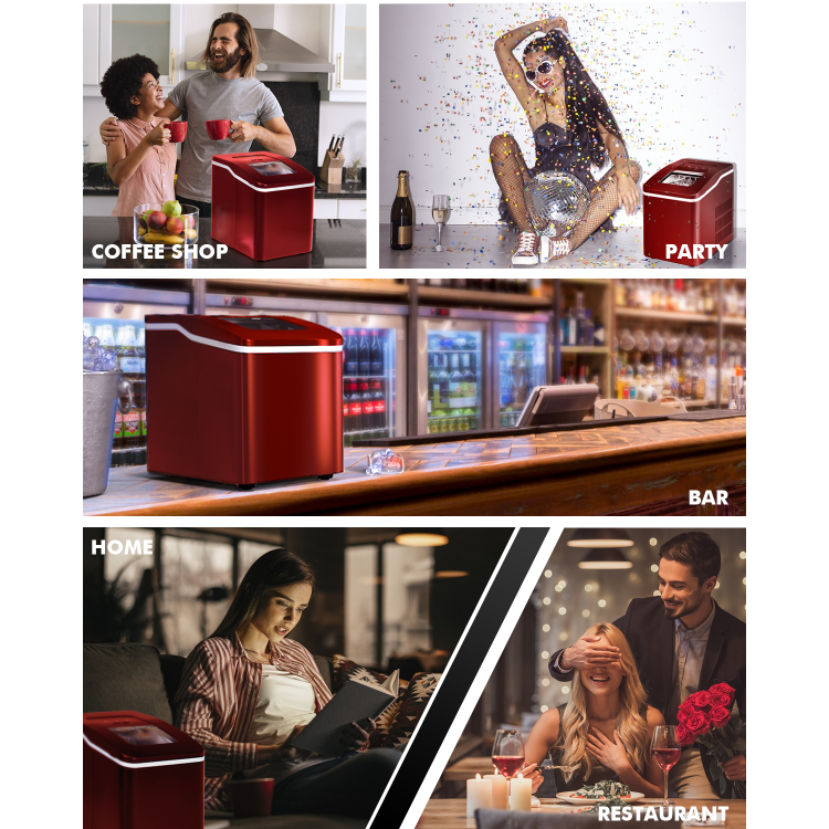 26lb Ice Maker with Scoop by DirectDeals
