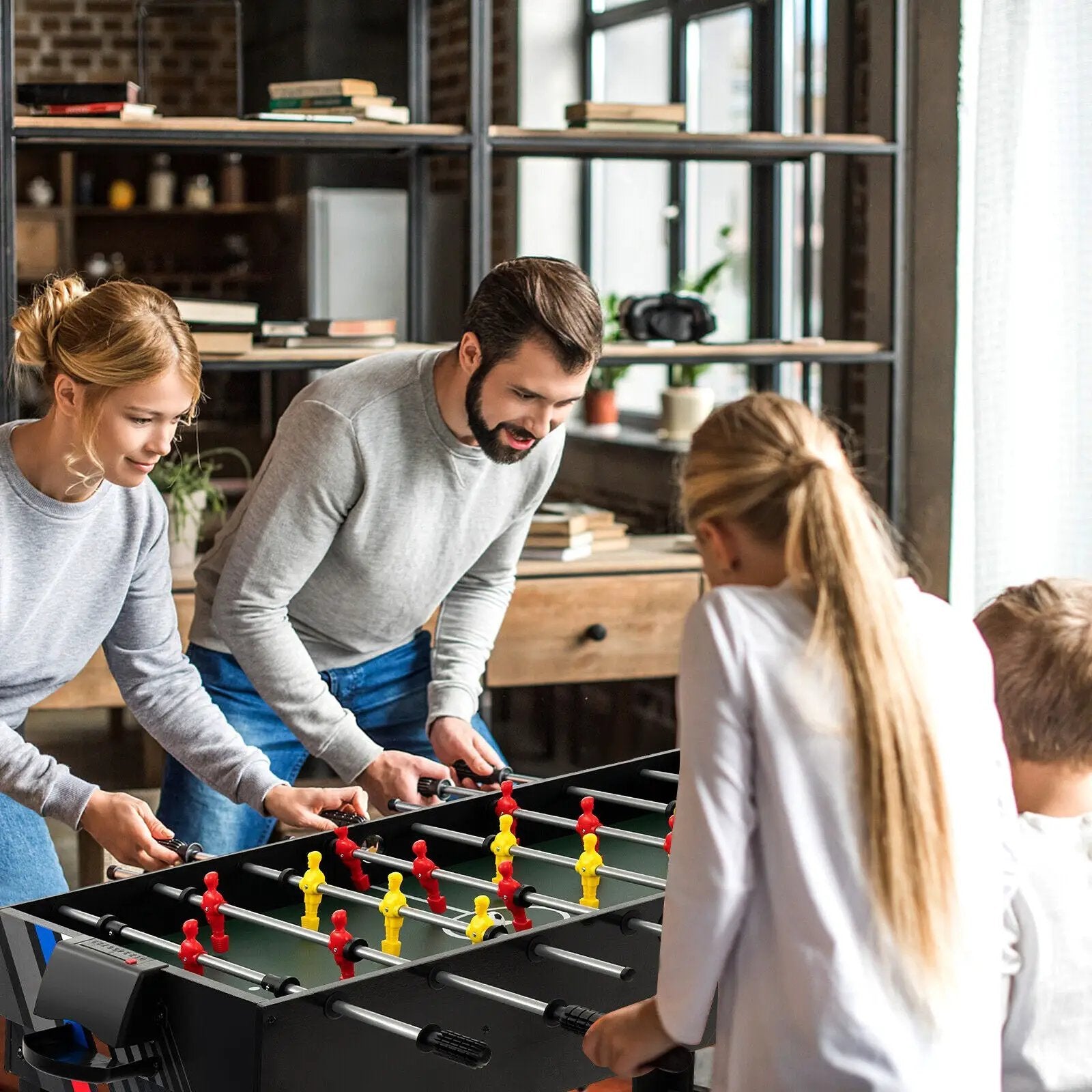 4-in-1 Multi Game Table with Pool Billiards by DirectDeals