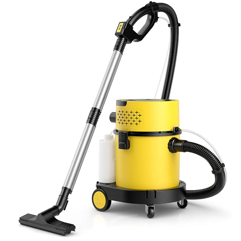 4-in-1 Portable Wet Dry Vacuum Cleaner-Yellow by DirectDeals