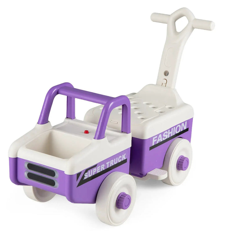 4-in-1 Ride On Push Car with Music and Storage by DirectDeals