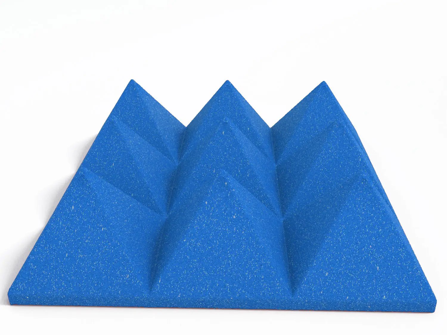 4 Inch Acoustic Foam Pyramid Style Panels - 13 Color Options by SoundAssured