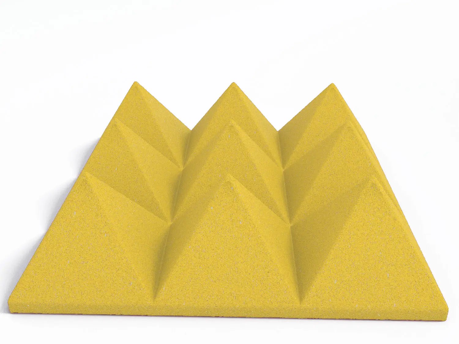 4 Inch Acoustic Foam Pyramid Style Panels - 13 Color Options