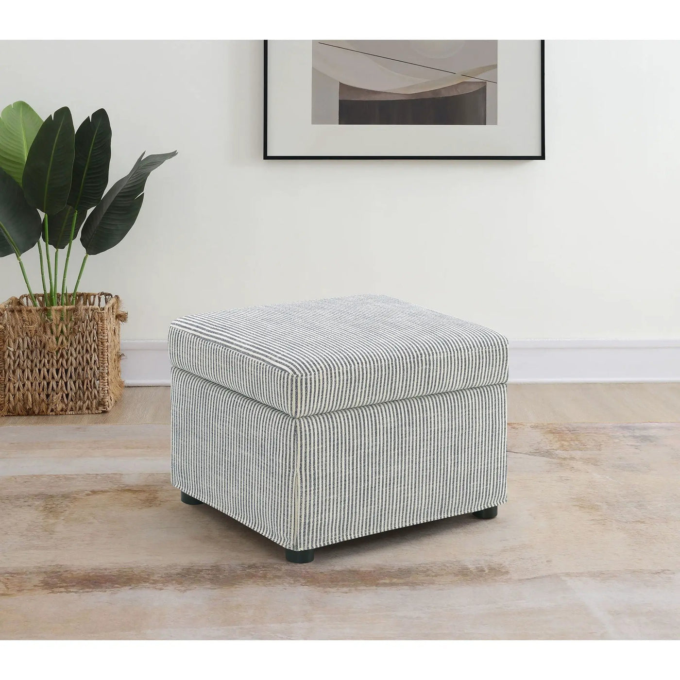 Merced - Lift Top Storage Ottoman by HouseOfZazla