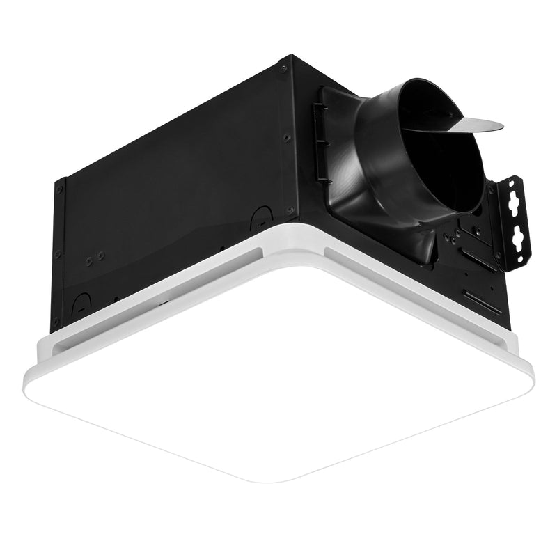 Bathroom Exhaust Fan with LED Light, 80 CFM, Low Noise by HouseOfZazla