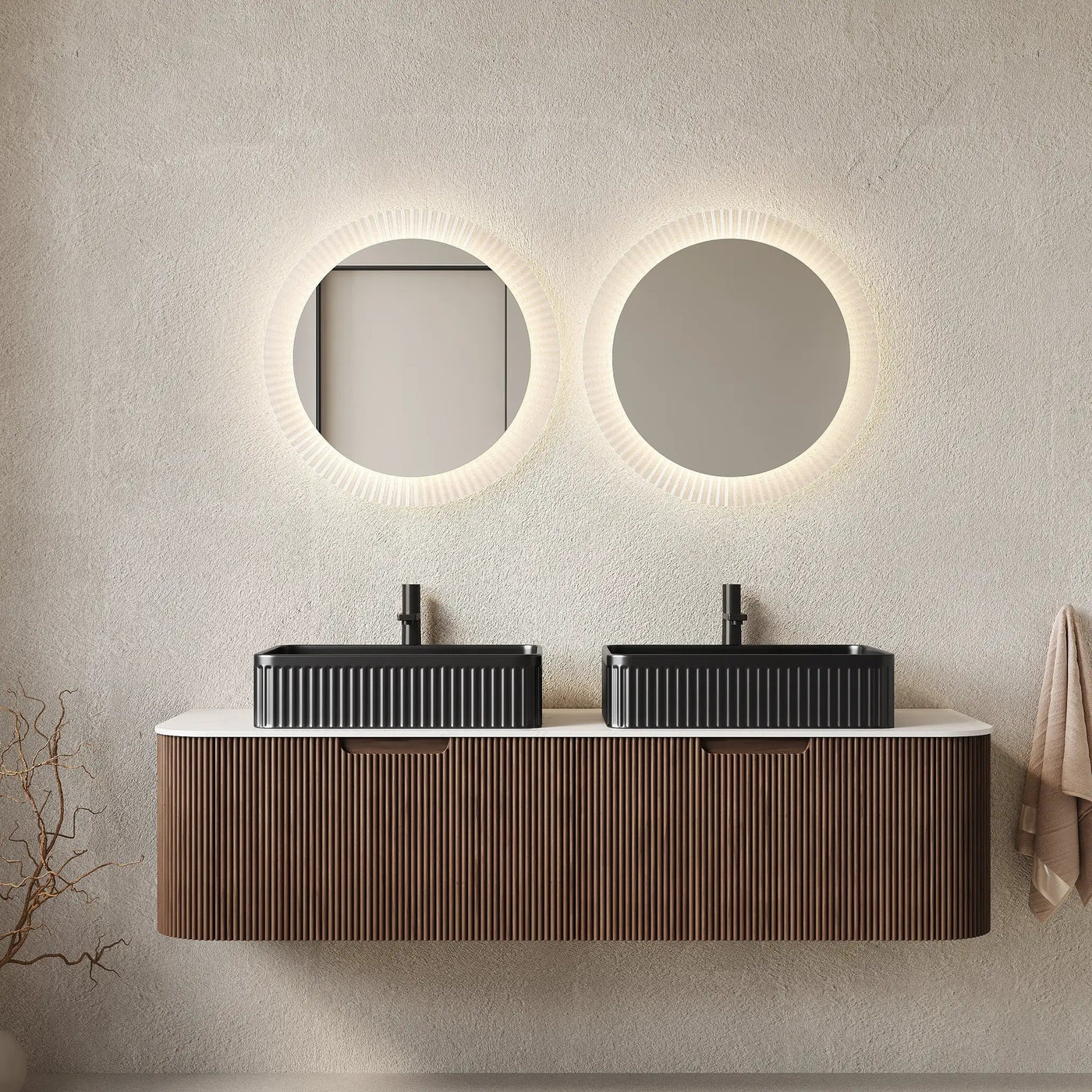 Dina 60" Bathroom Vanity & Sinks by HouseOfZazla