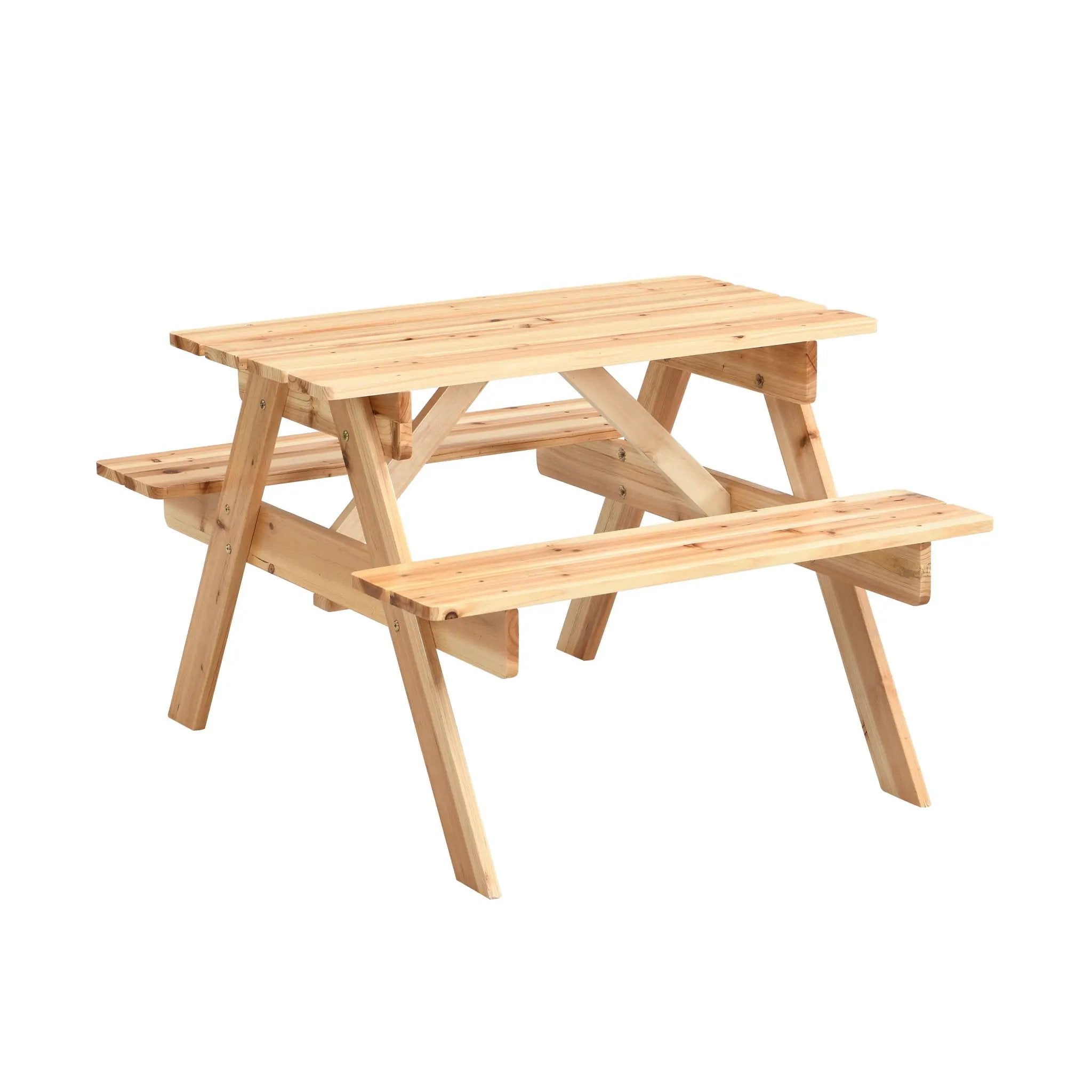 Durable Solid Wood Children's Dining Table And Chairs Set, Multi-Functional by HouseOfZazla