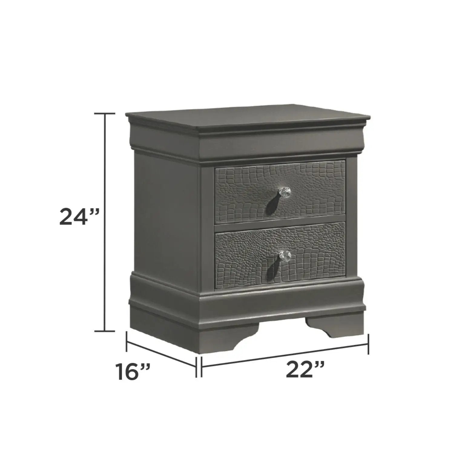 Blaze - Bedroom Set With LED Headboard by HouseOfZazla