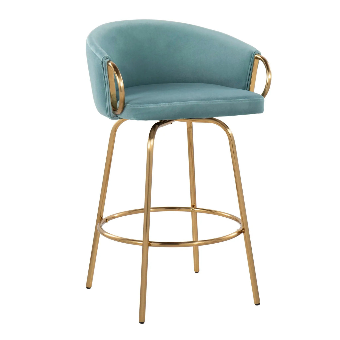Claire - Contemporary & Glam Counter Stool (Set of 2) by HouseOfZazla