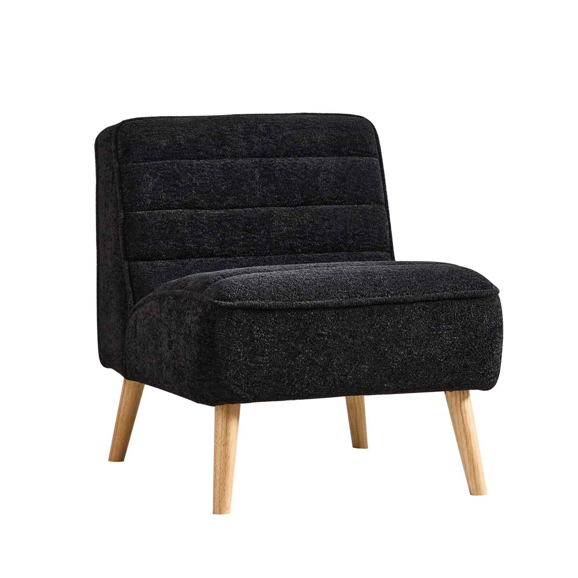 Upholstered Armless Accent Chair by Unique Piece Furniture