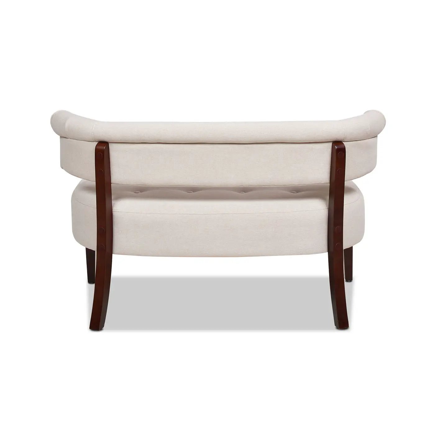Jared - Versatile Roll Arm Tufted Bench Settee by HouseOfZazla