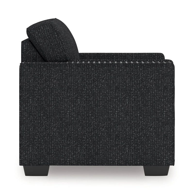 Jasmine Peaks - Chair - Coal by Unique Piece Furniture