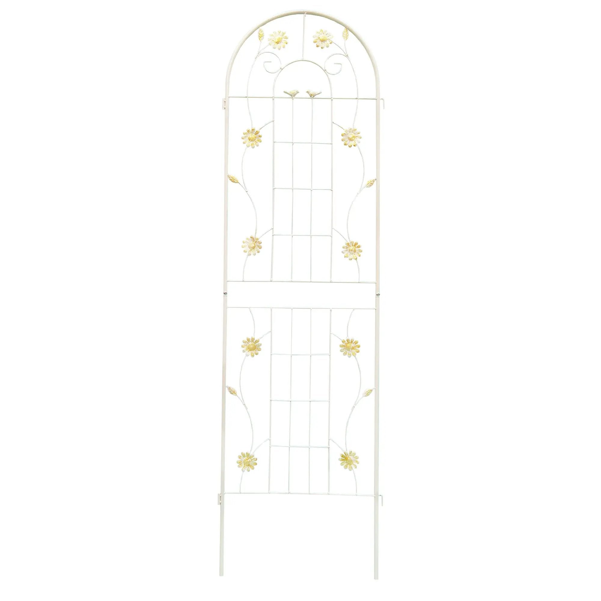 Metal Garden Trellis Rustproof Trellis For Climbing Plant Outdoor Flower Support by Unique Piece Furniture
