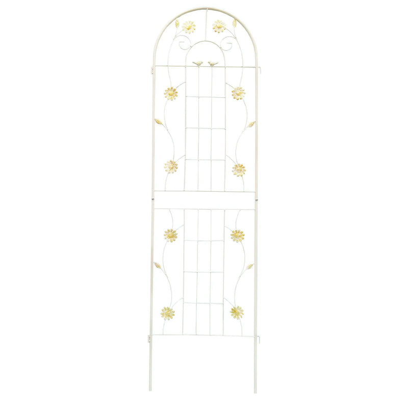Metal Garden Trellis Rustproof Trellis For Climbing Plant Outdoor Flower Support by Unique Piece Furniture