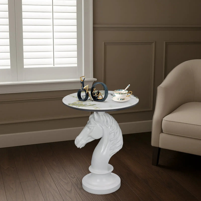 Horse Head Accent Table by HouseOfZazla