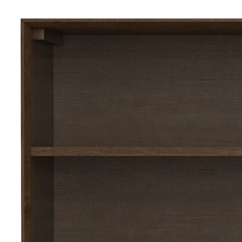 Banting - Low Wide Bookcase - Walnut Brown by HouseOfZazla