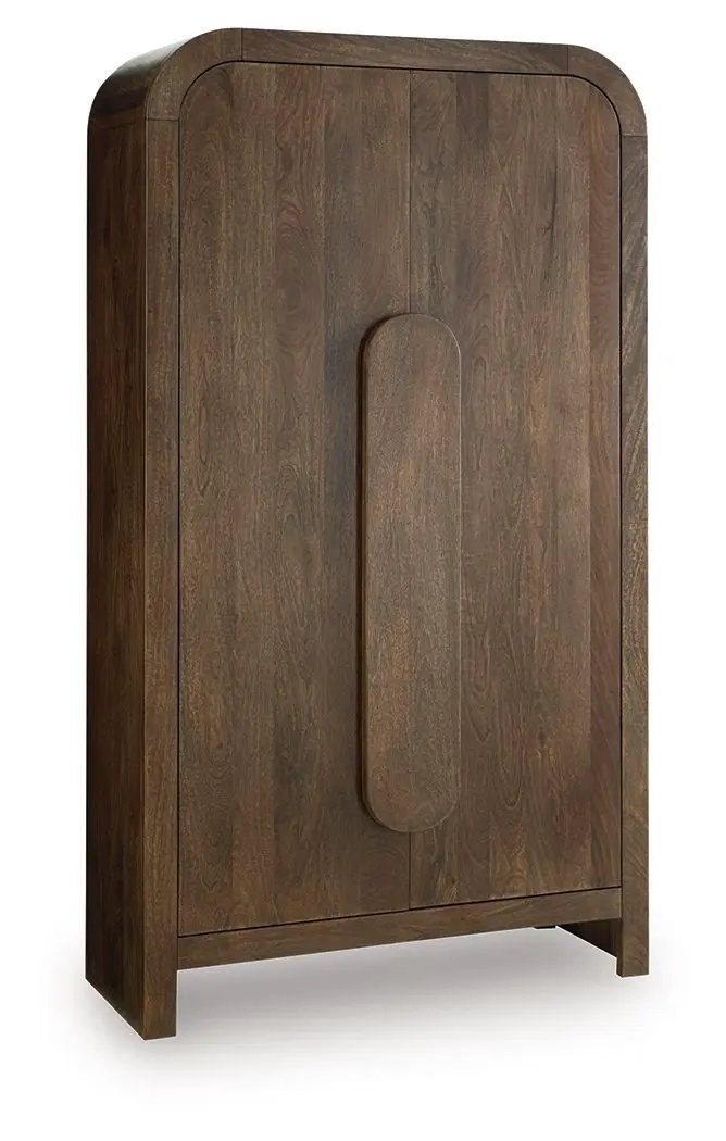 Thoren - Accent Cabinet - Medium Brown by Unique Piece Furniture