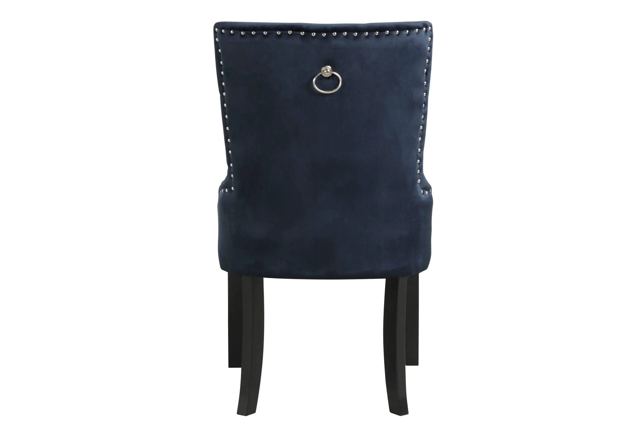 Varian II - Side Chair - Dark Navy by HouseOfZazla
