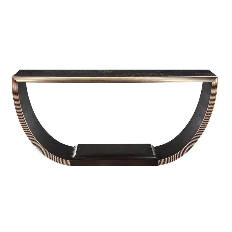 Maceo - Console Table - Black & Gold by Unique Piece Furniture