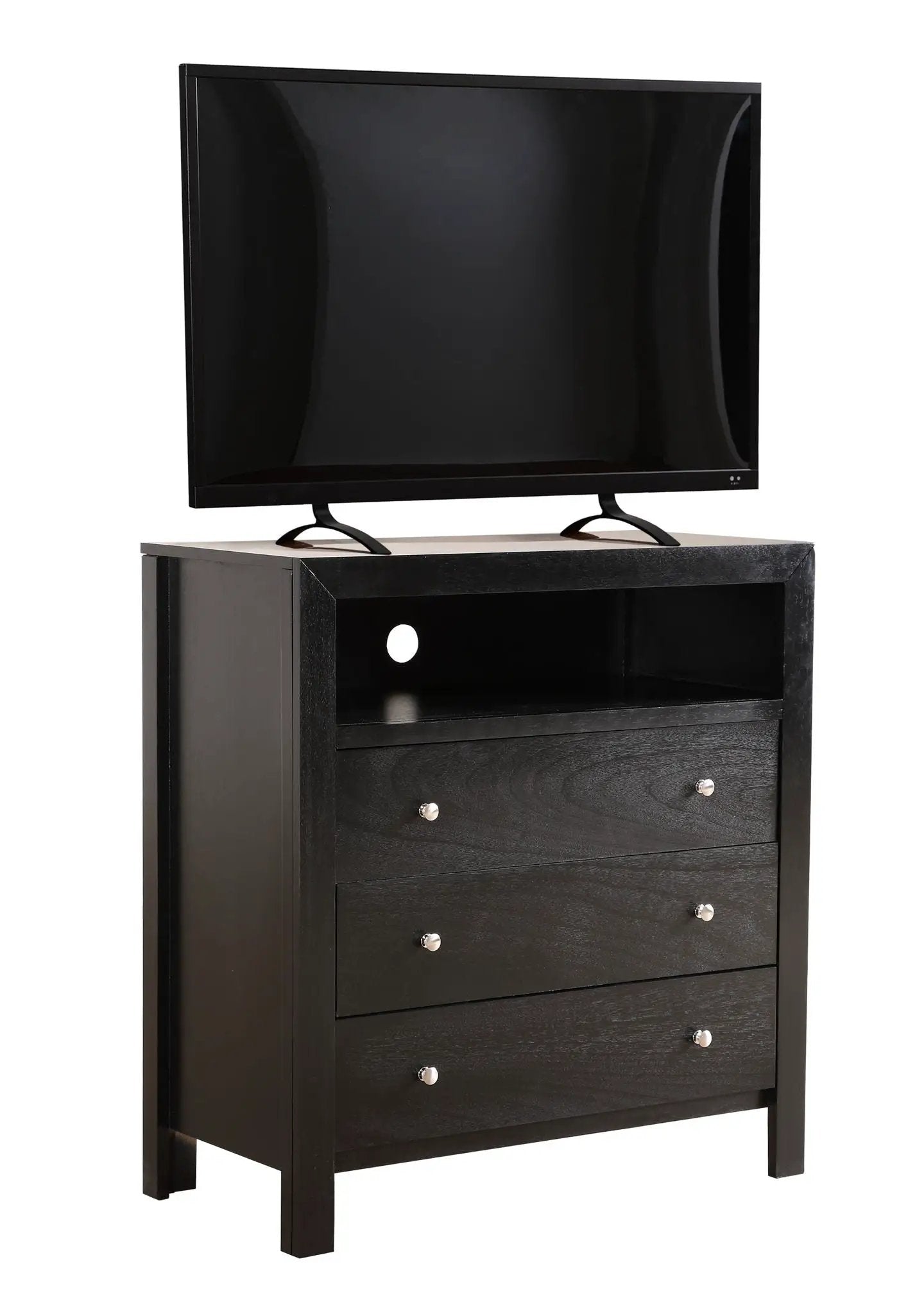 Elegant Transitional Media Chest by HouseOfZazla