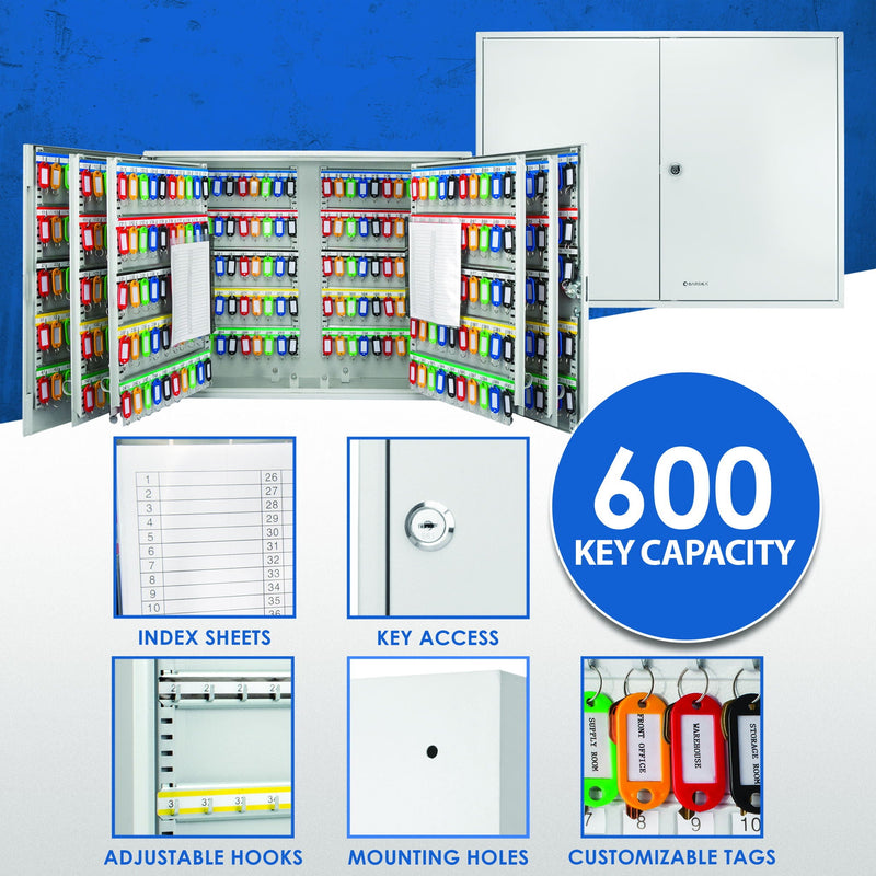 Adjustable Key Cabinet With Lock by HouseOfZazla