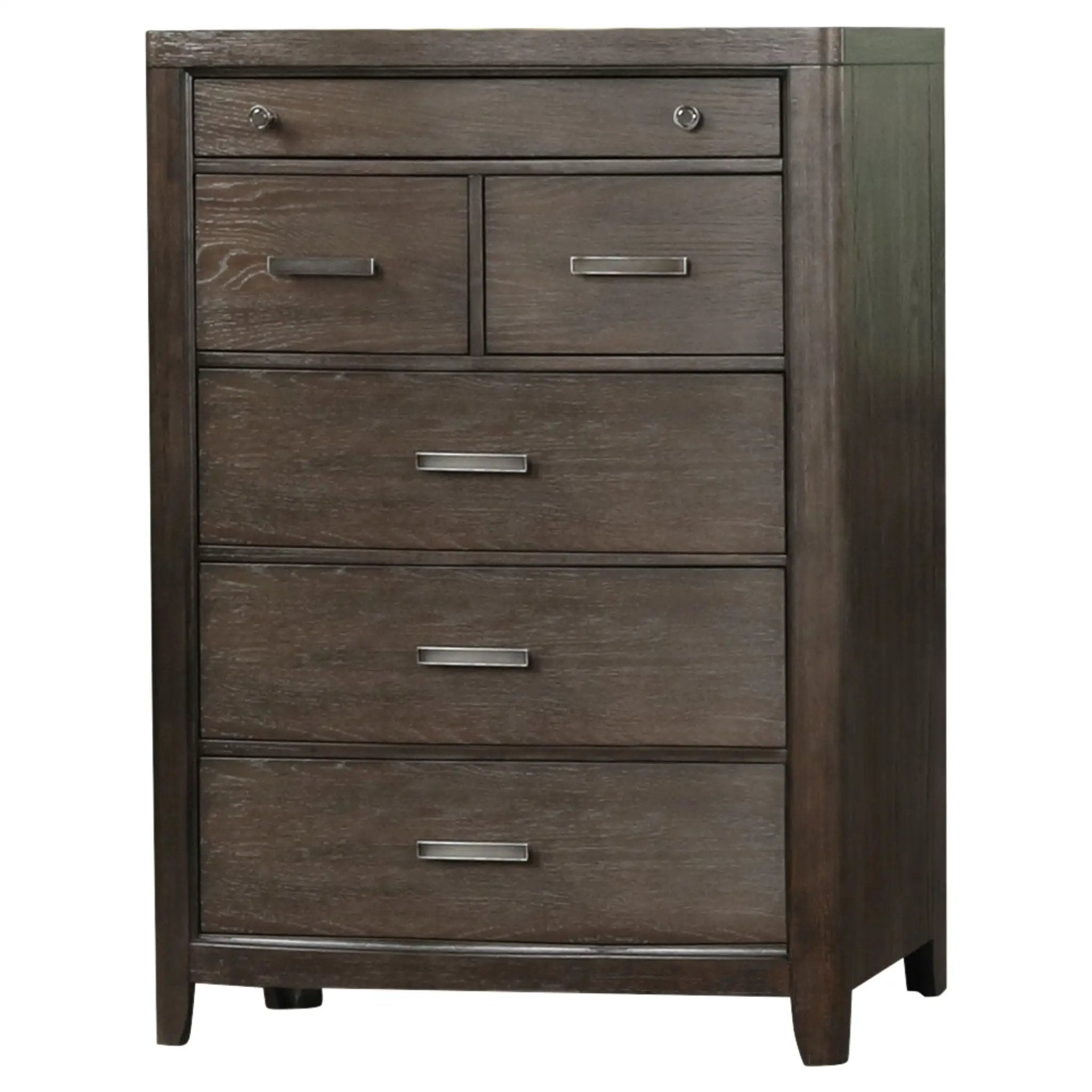 6 Drawer Dresser - Antique Brown by Unique Piece Furniture